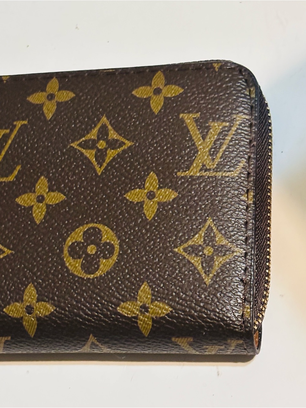 Brown Monogram Long Zip Wallet - Picture 2 of 8